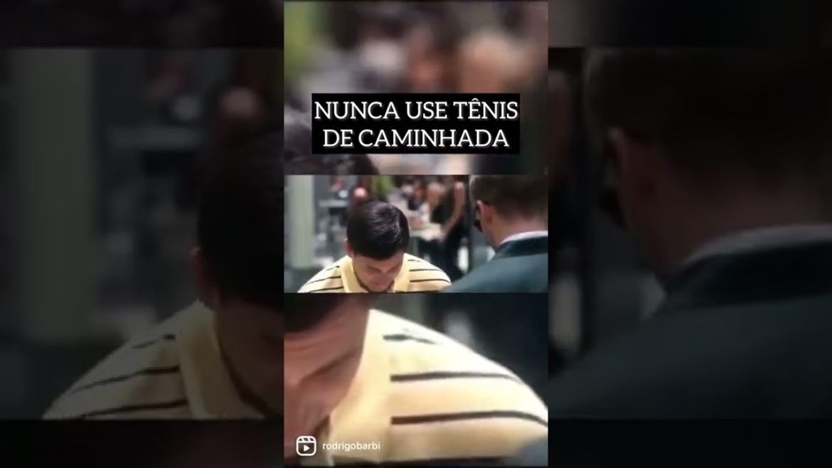 Nunca use tênis de caminhada