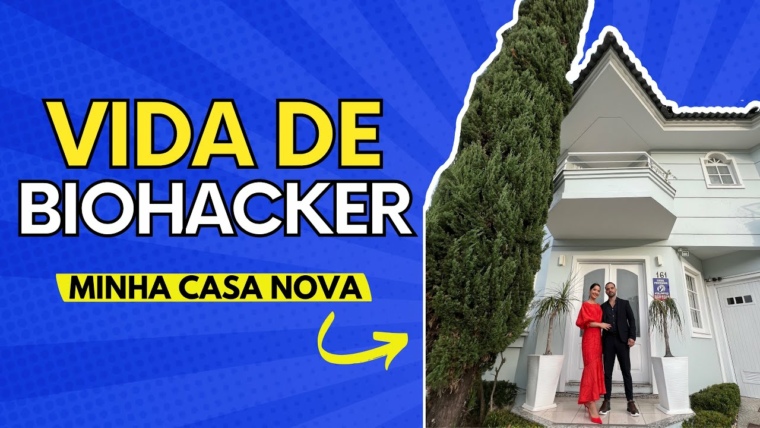 Vida de Biohacker | Tour pela minha casa nova - Ep.1