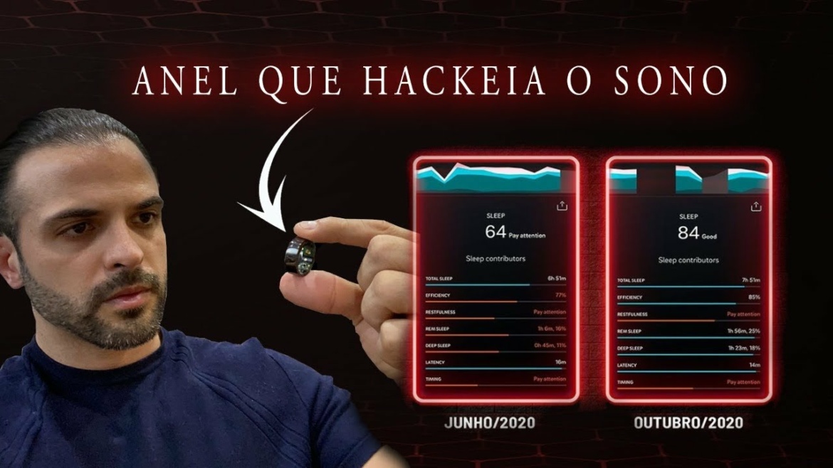 Aprenda a Hackear o Seu Sono | Anel Oura Ring