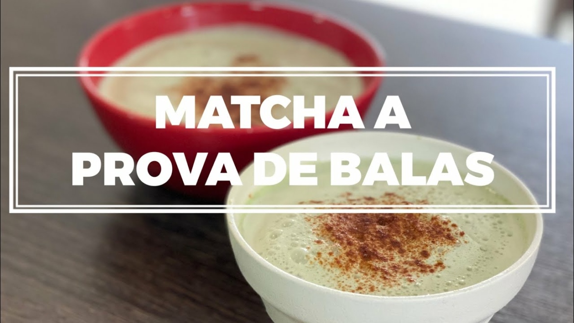 DRINK DO BIOHACKER #1 MATCHA A PROVA DE BALAS 🚀 • TENHA A ENERGIA DE UM FOGUETE