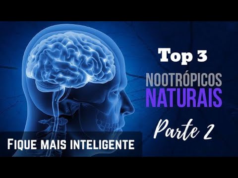 TOP 3 - Nootropicos Naturais [ Como Ficar Mais Inteligente ] - PARTE 2