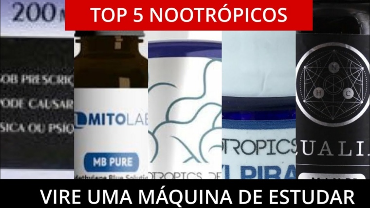 TOP 5 NOOTRÓPICOS! VIRE UMA MÁQUINA DE ESTUDAR 📚🤓