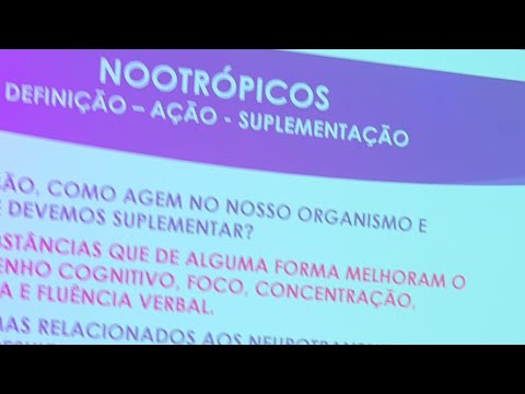 Palestra sobre Nootrópicos