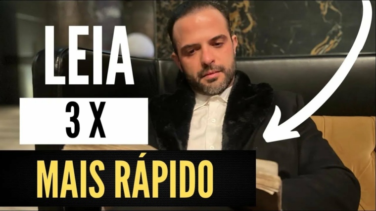 Aprenda como ler 3 x mais rápido