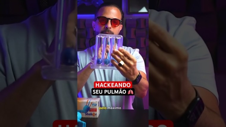 Hackeando seu Pulmão 🫁 com esse simples aparelho