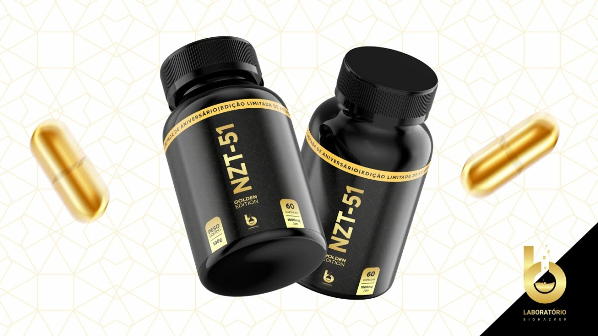 NZT-51 GOLDEN EDITION - Turbine sua Capacidade Cerebral e Cognitiva