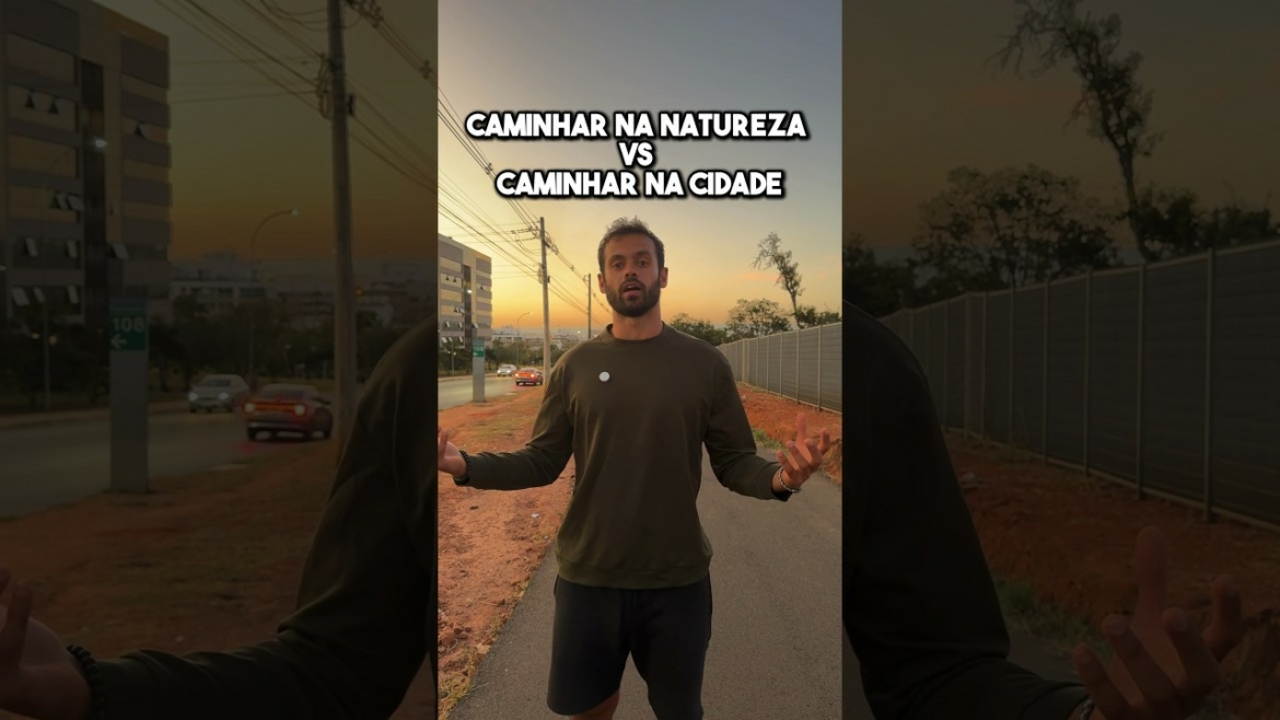 Caminhar 40 minutos na natureza fez isso com o cérebro dos participantes. #neurociência #ansiedade